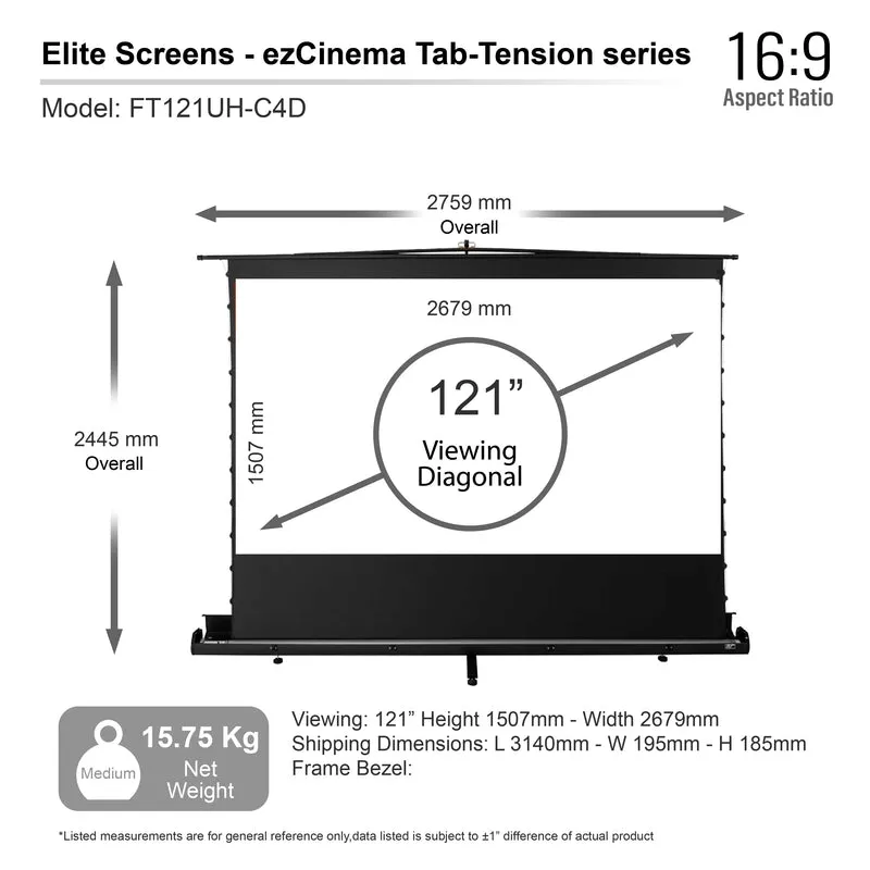 ezCinema Tab-Tension – ALR – Mobile Leinwände