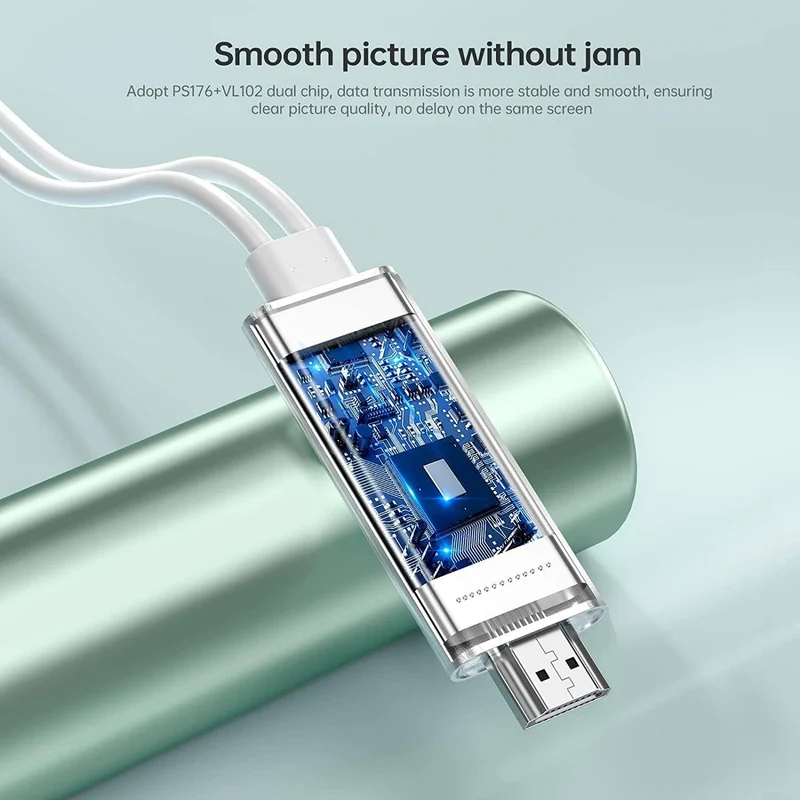 3 IN 1 "I-O-S/Andriod to HDTV" Mhl Kabel
