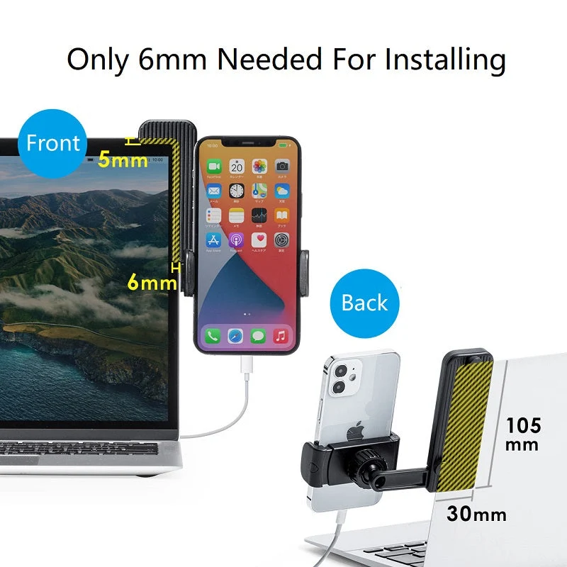 UDockSide - LapDock Side Mount Holder For Phones