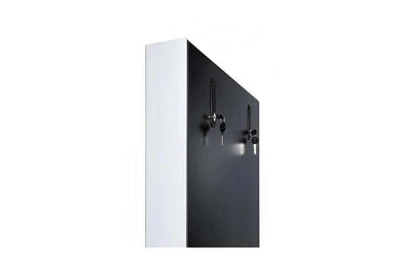 Digital Signage Stele mit 43" oder 55" Werbebildschirm