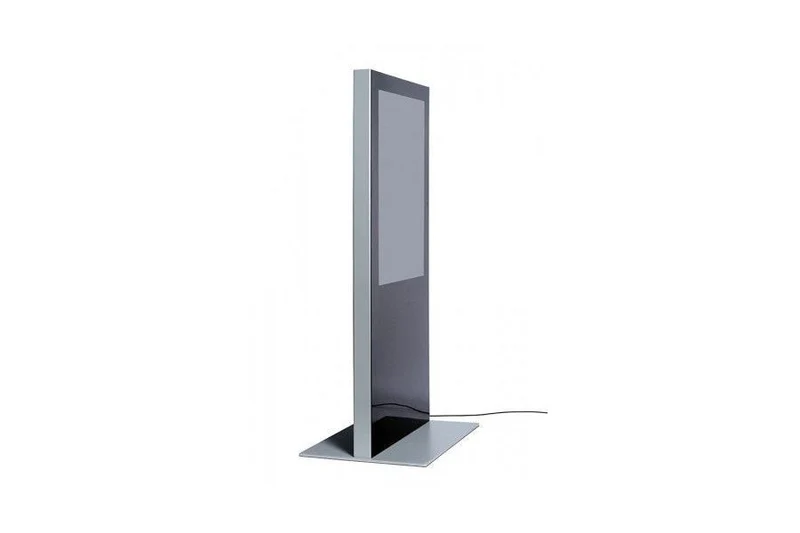 Digital Signage Stele mit 43" oder 55" Werbebildschirm