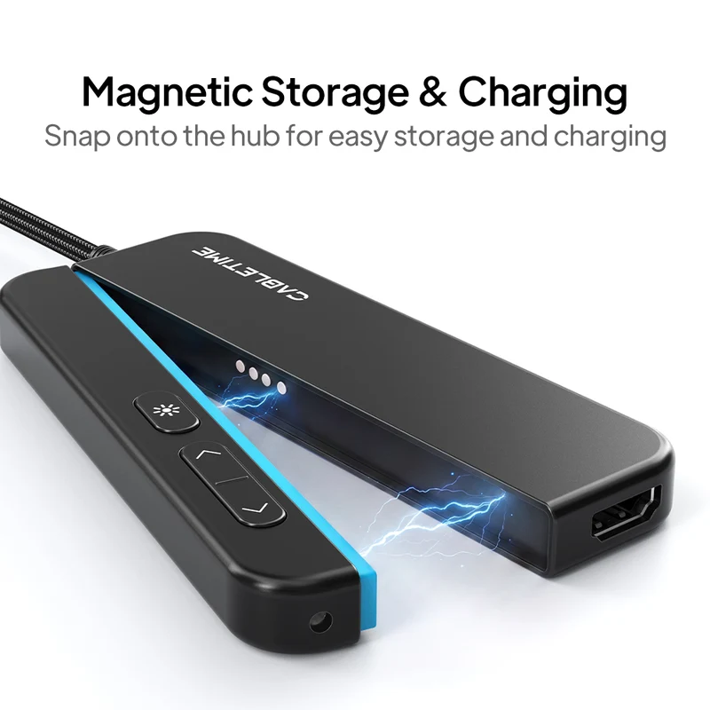 5-in-1 USB-C Hub with Wireless Presenter & 4K60 HDMI