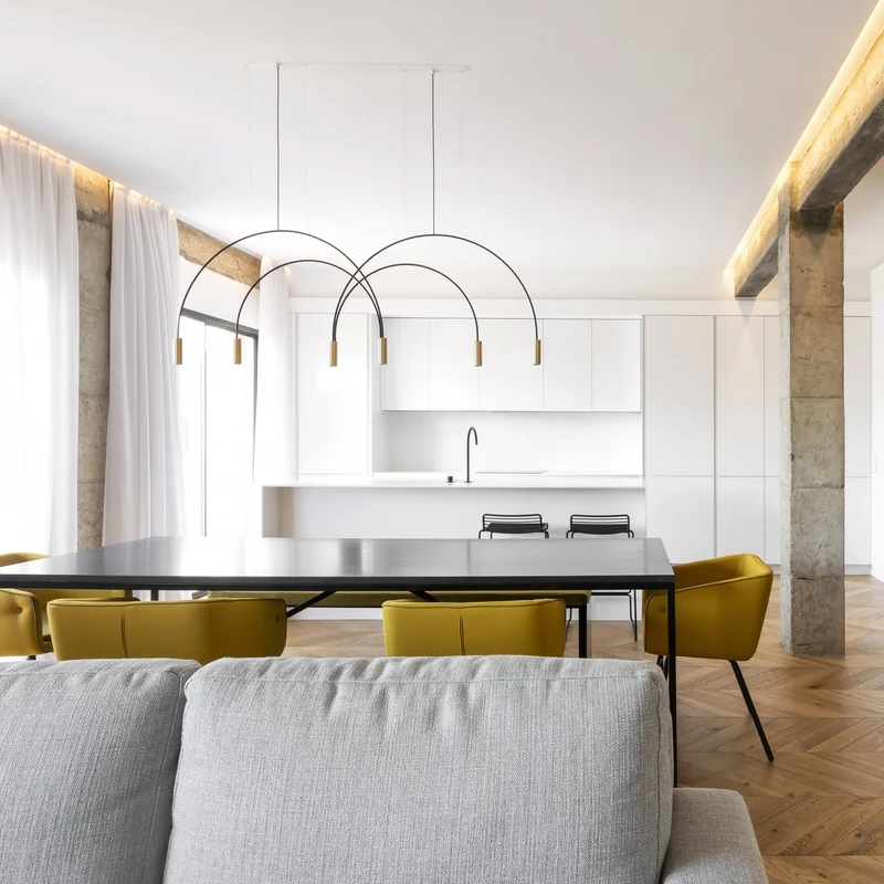 Estiluz Volta Pendant Lamp L165.3D2T