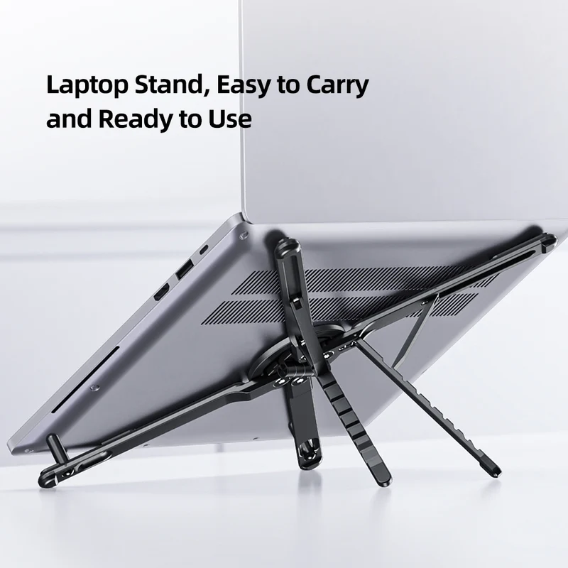 3-in-1 Magnetic Phone, Tablet & Laptop Stand with 8-Level Adjustment