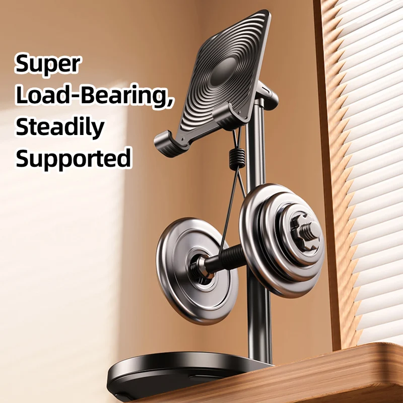Height Adjustable Phone Tablet Stand for Desk