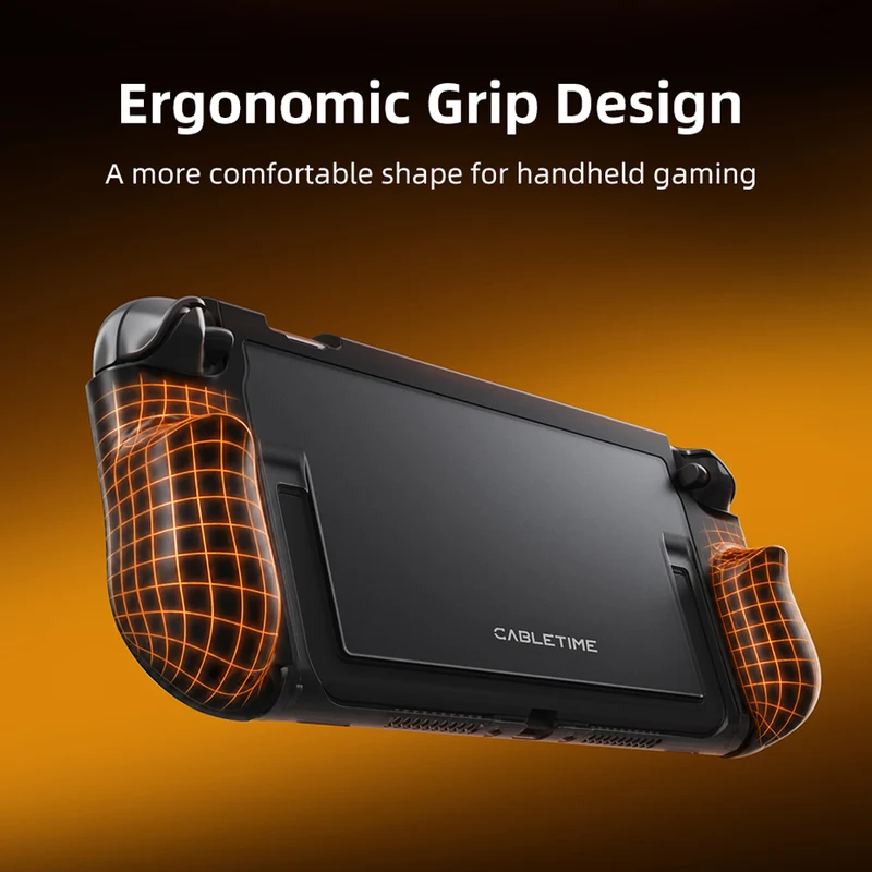 Dockable Protective Case for Nintendo Switch 2 with Ergonomic Grip