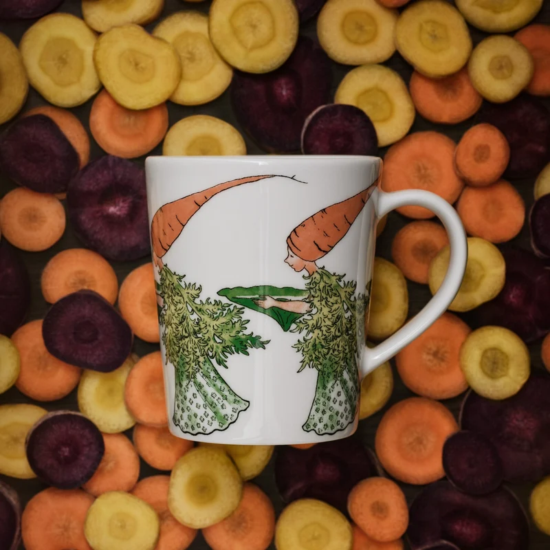 Design House Stockholm Elsa Beskow Vegetable Mug