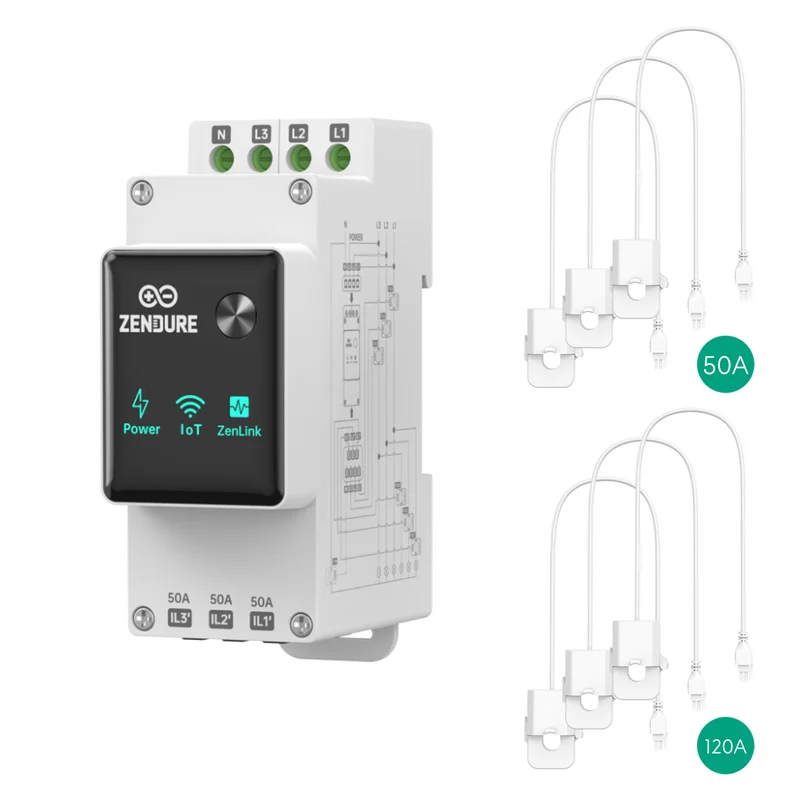 Zendure Intelligenter Zähler 3CT-S (120A)