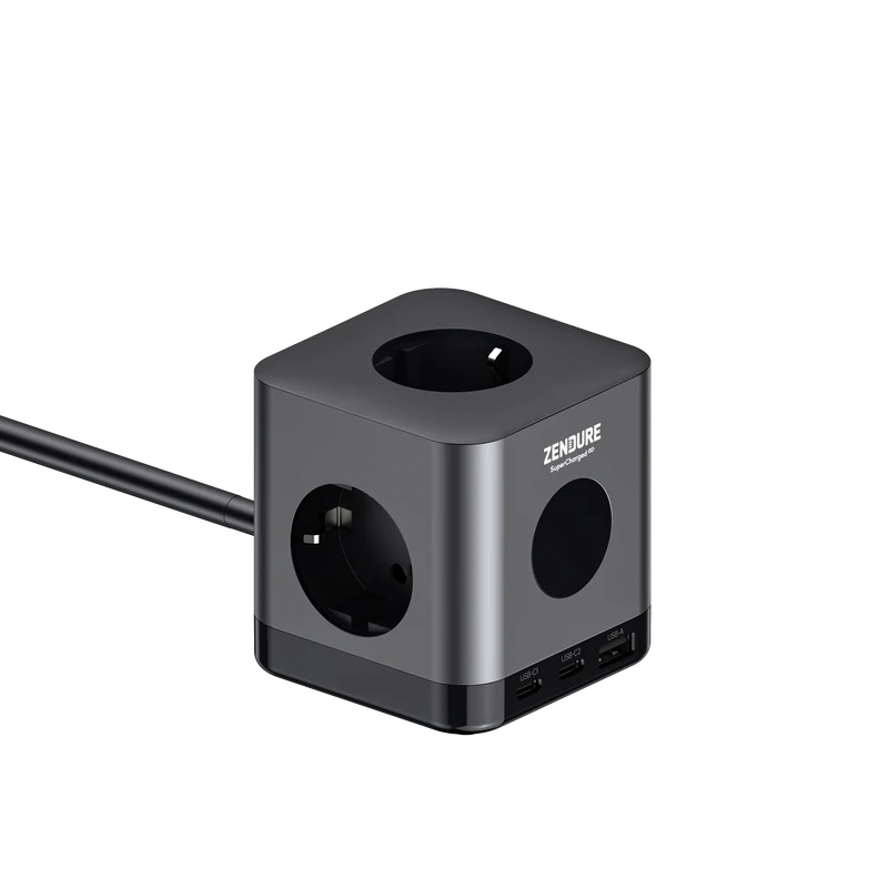 Zendure 6-in-1 Power Strip Cube