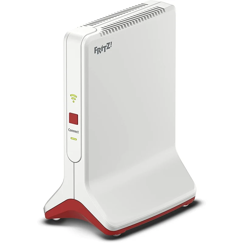 AVM FRITZ!Repeater 6000 WLAN-Router Ethernet Tri- Band (2,4 GHz / 5 GHz / 5 GHz) Rot, Weiß