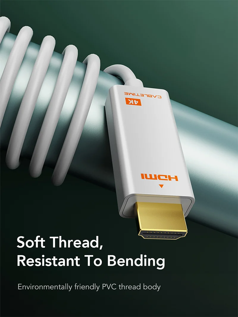 Mini DisplayPort to HDMI Cable 4K 30Hz