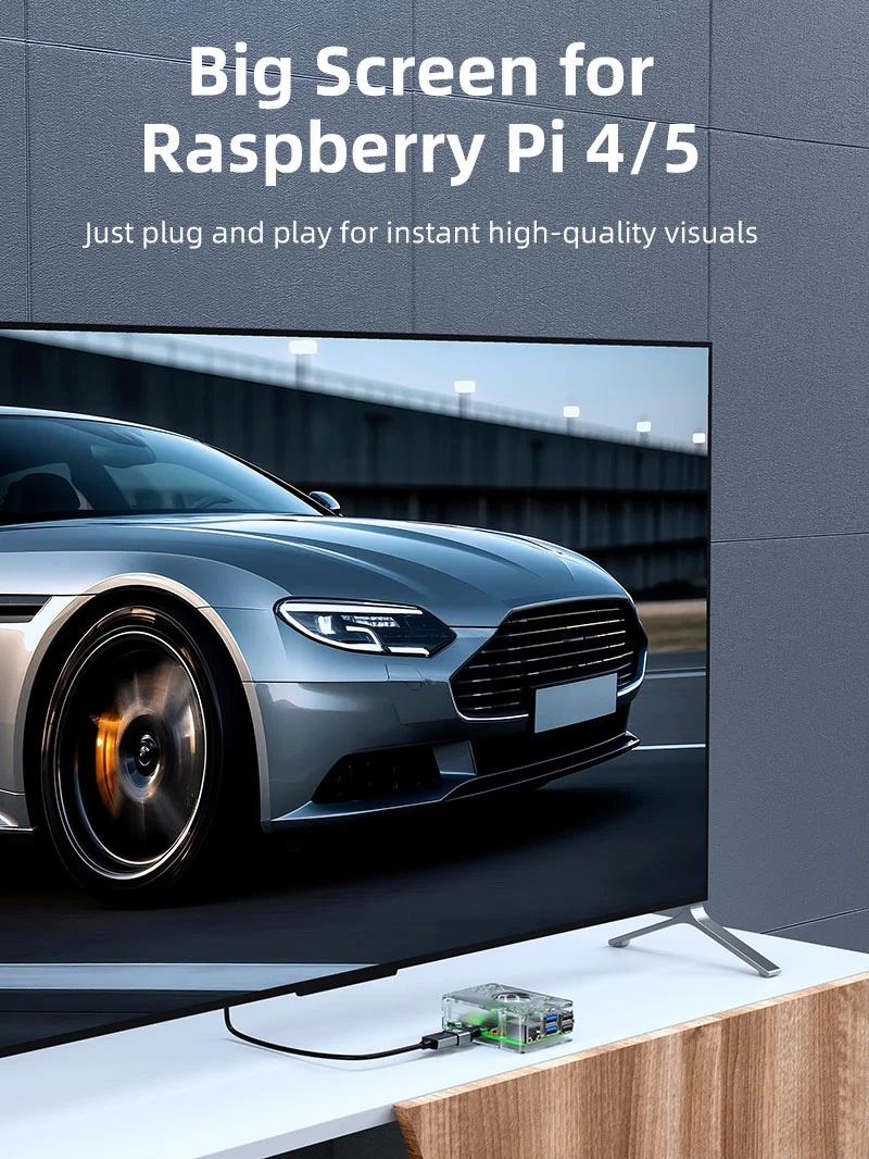 8K@60Hz Bidirectional Micro HDMI to HDMI adapter