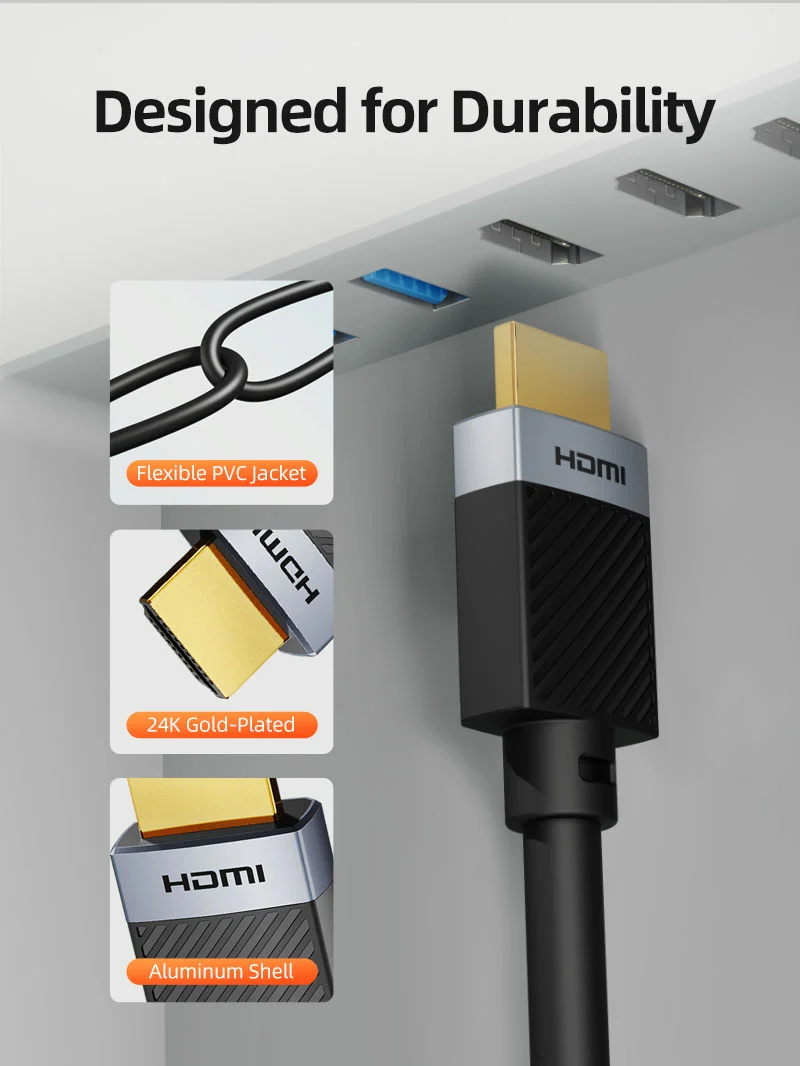 4K HDMI Extension Cable Adapter Male to Female HDMI Extender for Roku TV Sticks PS4/PS5