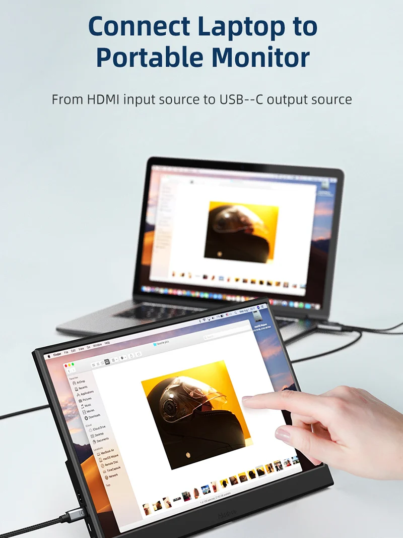 Active HDMI to USB-C Cable with USB Power | 4K 60Hz Unidirectional Adapter for Xreal Air 2, Rokid Max, RayNeo | Connects PS5, Xbox, Switch Dock to Portable Monitors
