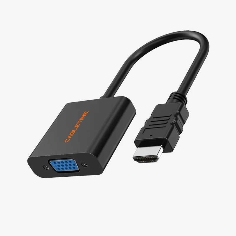1080p HDMI Male to VGA Female Video Converter Adapter