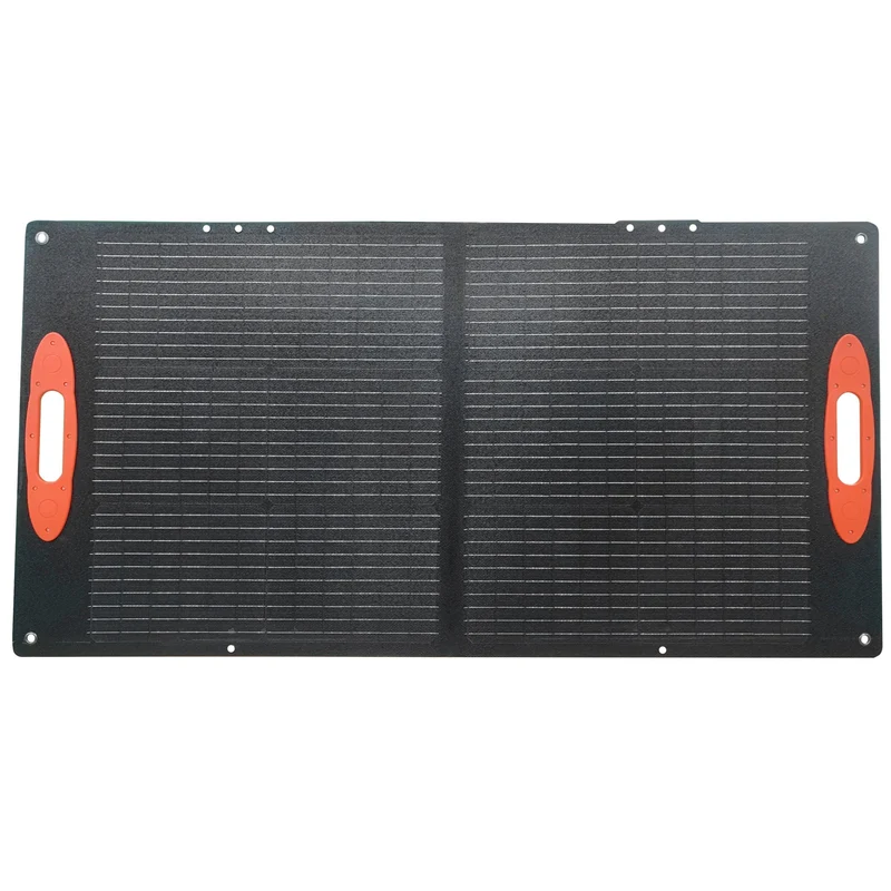 Tragbares Solarpanel mit EFTE-Beschichtung Solarpanel faltbar mit USB/Type-C/DC-Anschluss Solartasche IP67 Wasserdicht Camping Solar Panel