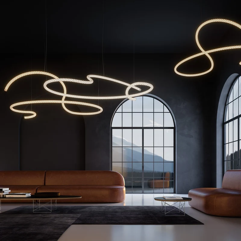 Rotaliana Squiggle H1 Pendant Lamp