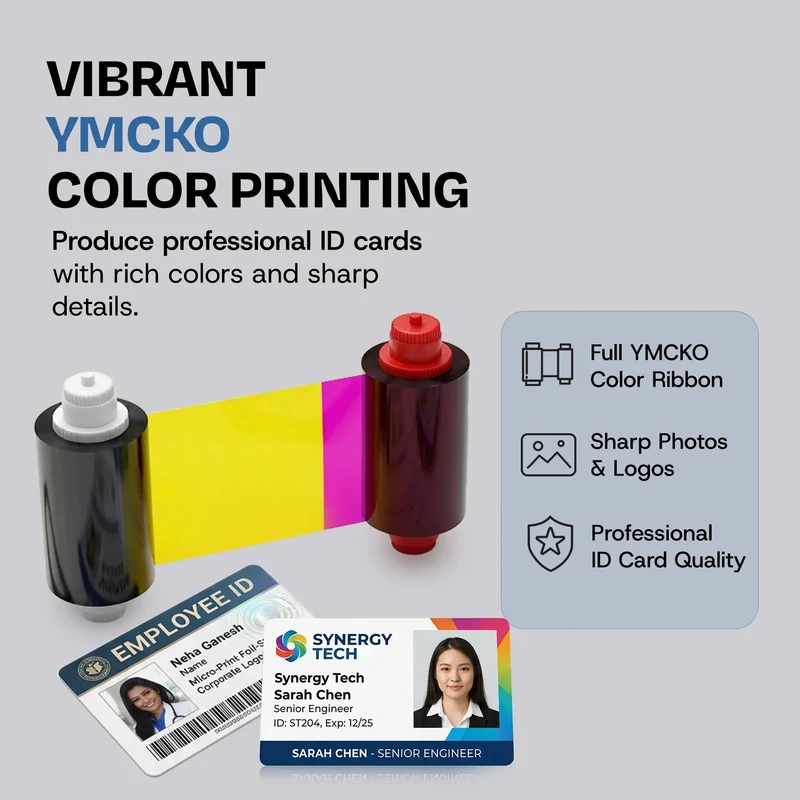 Bodno A5100 Color Ribbon for A10 Printer - YMCKO - 100 Prints