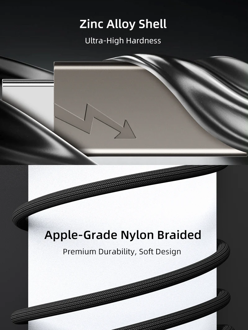USB 4 Cable Type C 240w Charging 40Gbps 8K PD 3.1 for Macbook