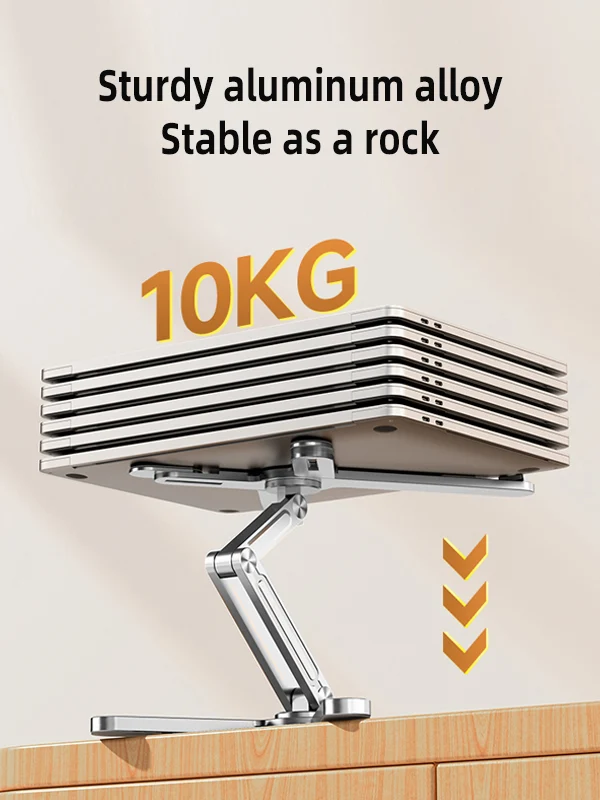 Adjustable Swivel Laptop Stand Aluminum Alloy 360 Degree Rotating Bracket