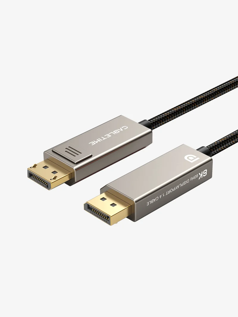 8K 60Hz DisplayPort 1.4 Cable 4K 144Hz 10ft for Computer PS4
