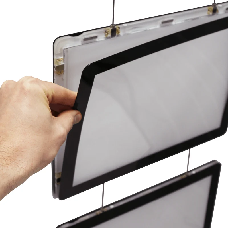 Premium LED Window Display Cable Kit Wall Mounted