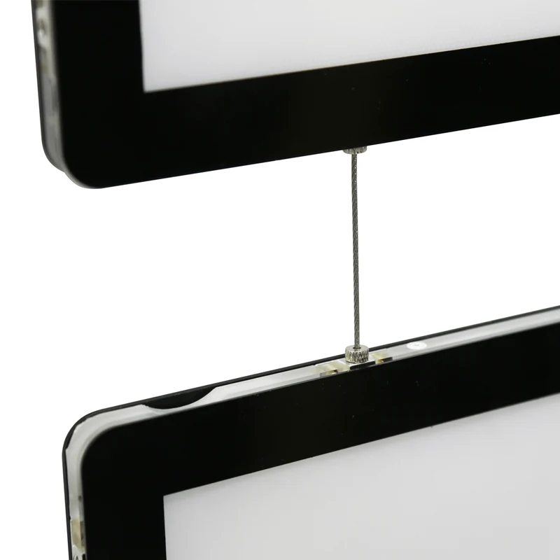 Premium LED Window Display Cable Kit Wall Mounted