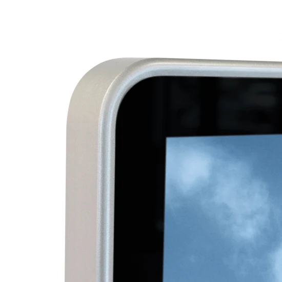 Freestanding Digital Signage with Brochure Holder