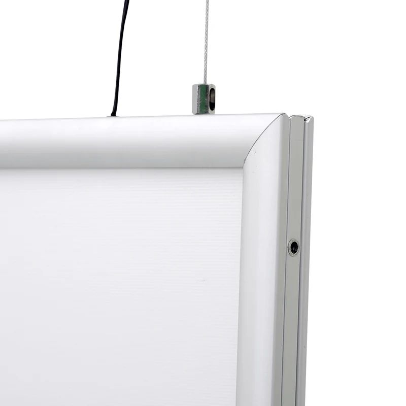 Double Sided Hanging LED Backlit Snap Frame