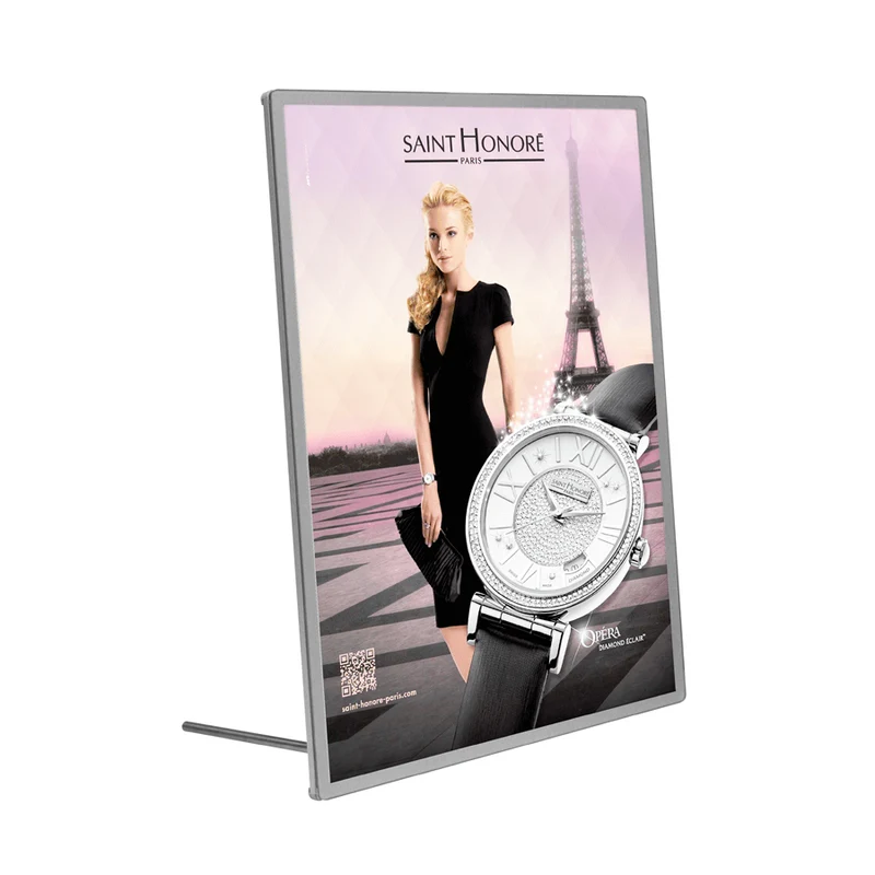 Premium Slim LED Illuminated Poster Holder
