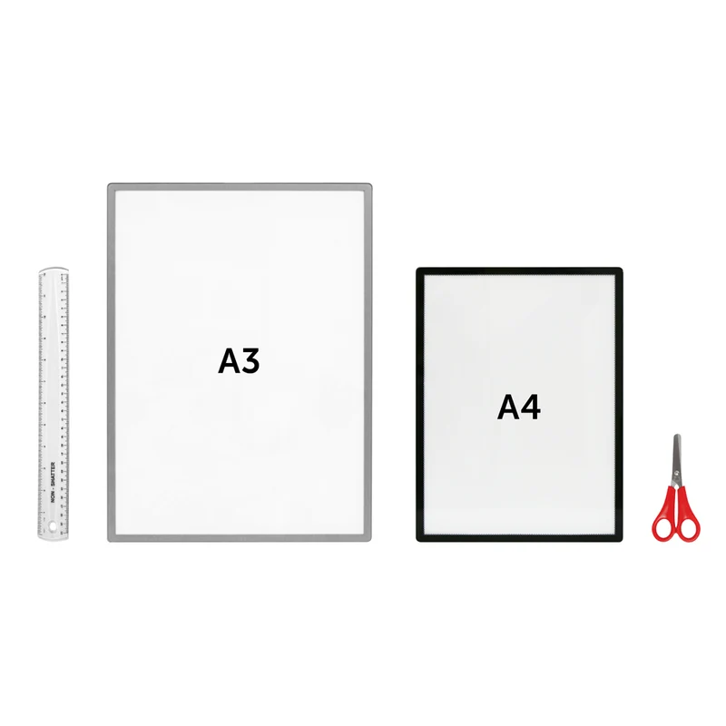 Premium Slim LED Illuminated Poster Holder