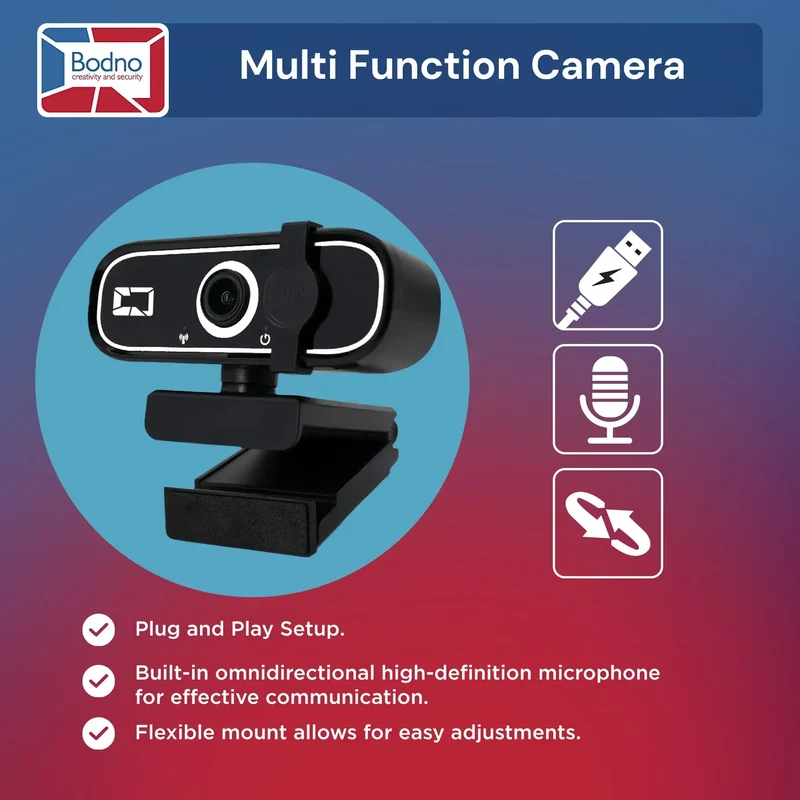 Bodno A11 Full HD 1080p Photo ID Camera