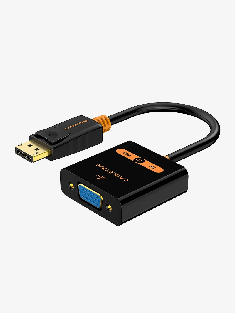 DisplayPort DP to VGA Adapter 1080P 60Hz