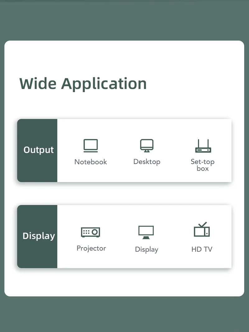 DisplayPort DP to VGA Adapter 1080P 60Hz