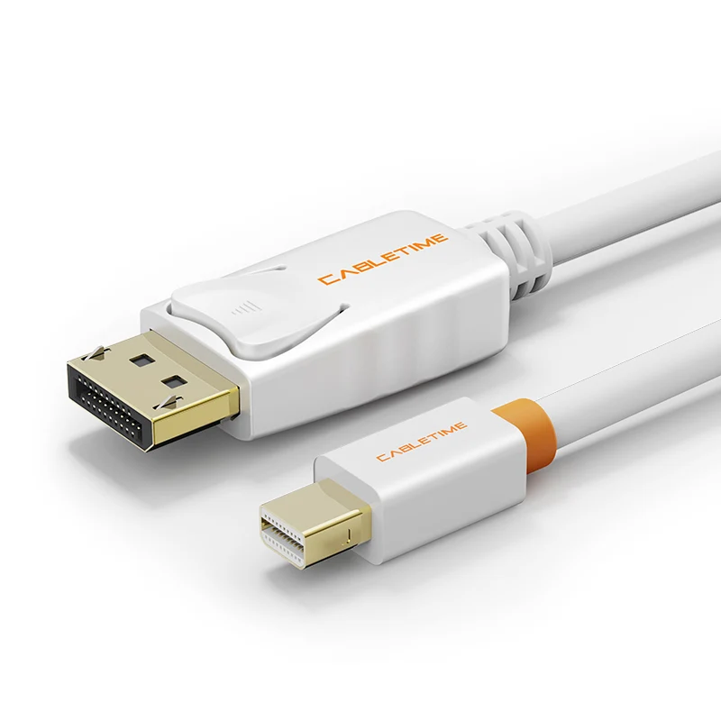 Mini DisplayPort to DisplayPort Cable 4K 60Hz for PC & Mac