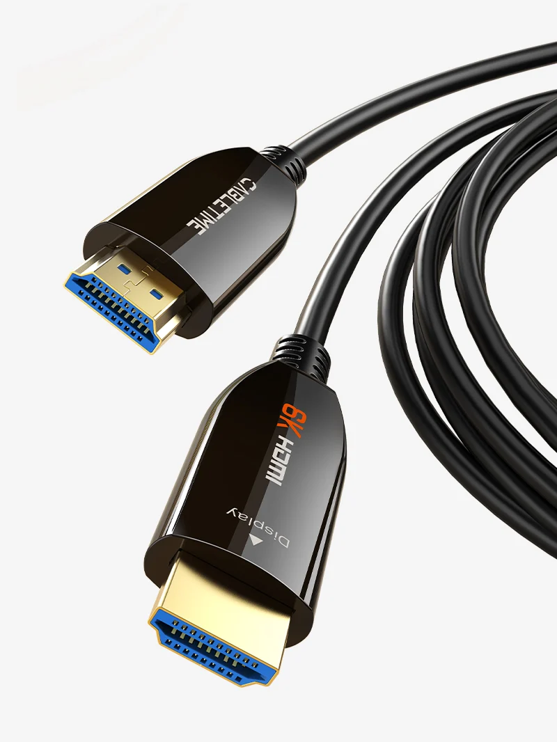 AOC Active Fiber Optical HDMI 2.1 Cable 8K 60Hz 48Gbps HDR
