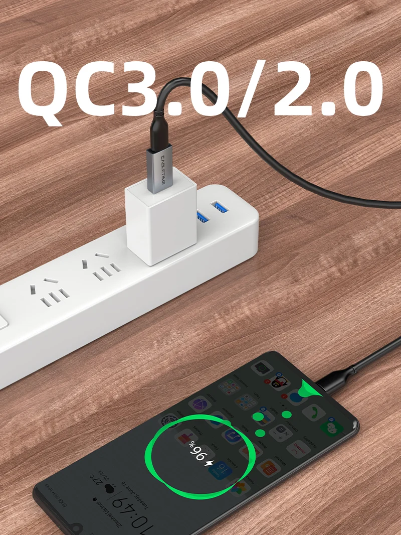 USB 3.0 A Male to USB-C Female OTG Adapter