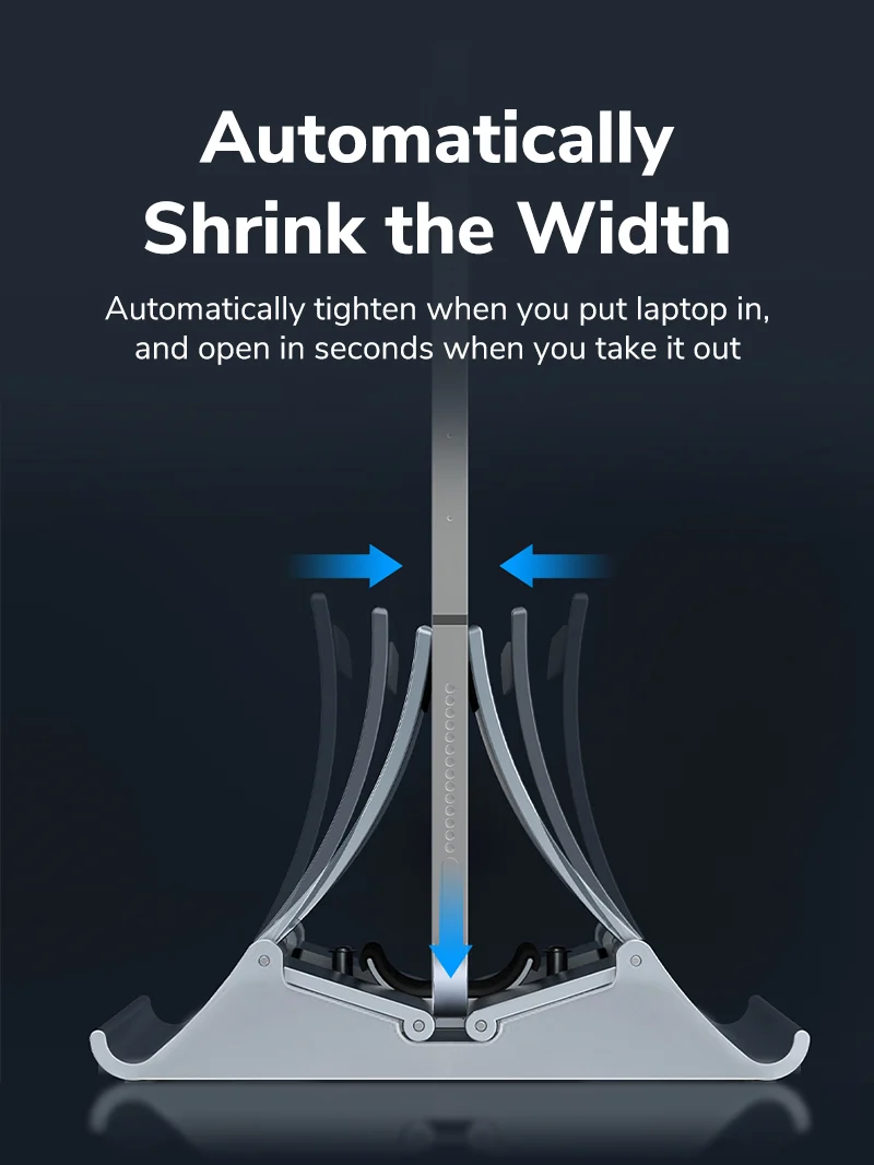 Gravity Vertical Laptop Stand for Desk