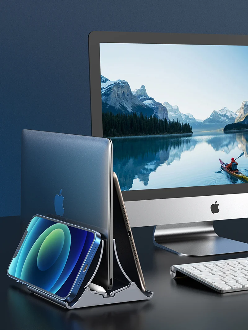 Gravity Vertical Laptop Stand for Desk
