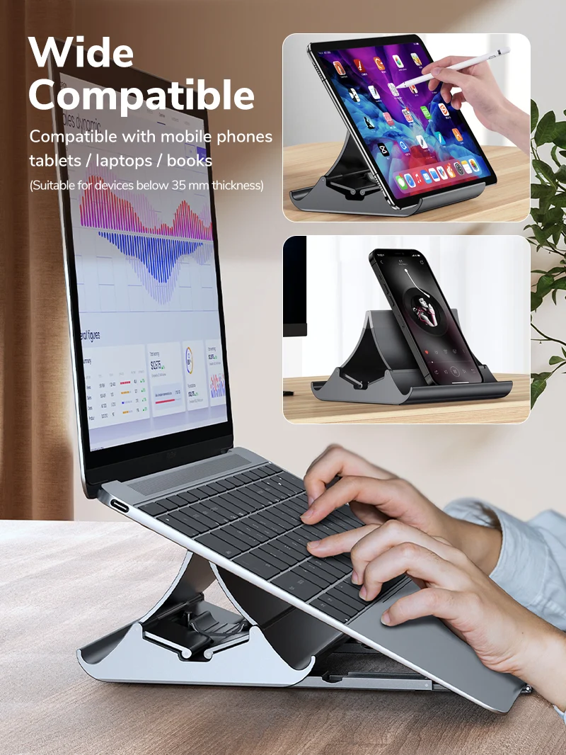Gravity Vertical Laptop Stand for Desk