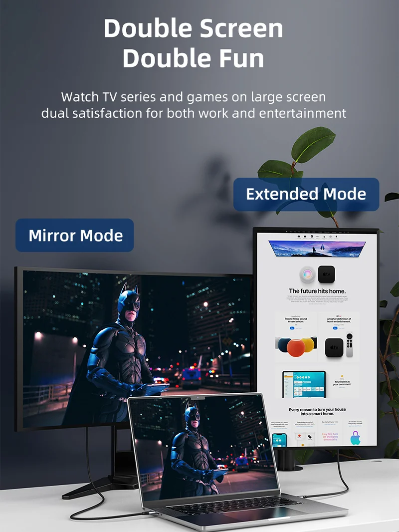 8K 60Hz USB Type C to HDMI 2.1 Cable