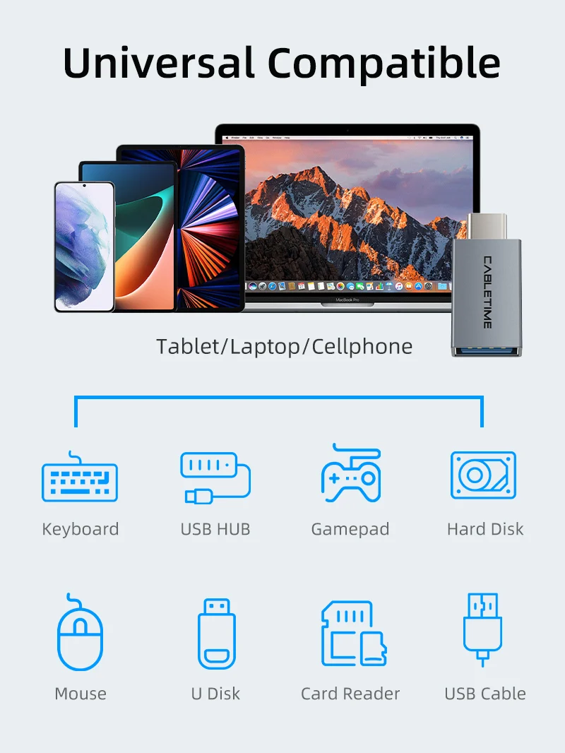 USB C to USB 3.0 Adapter Converter