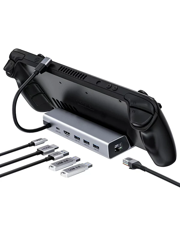 6 IN 1 Docking Station for Steam Deck