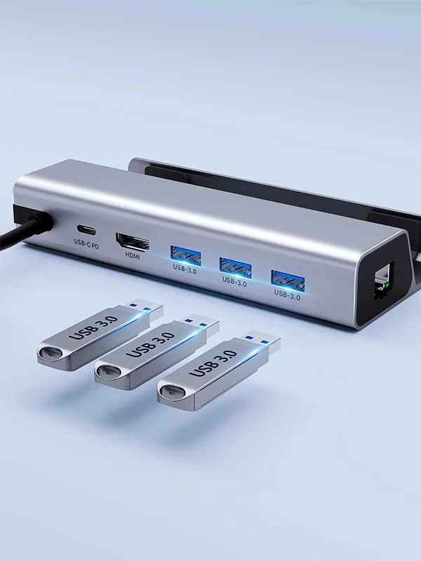 6 IN 1 Docking Station for Steam Deck