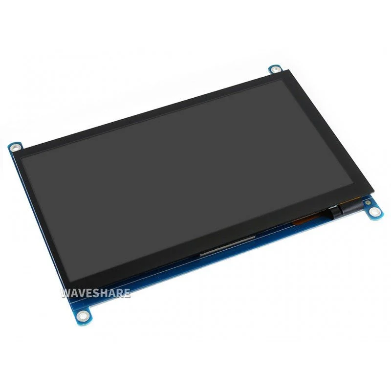 Waveshare 7" IPS HDMI USB Touchdisplay mit Audio kompatibel mit Raspberry Pi