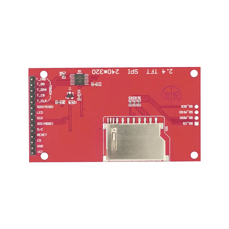 2,4 Zoll LCD TFT Touch Display - Kompatibel mit Arduino und Raspberry Pi - 320x240 Auflösung, ILI9341 Treiber, SPI Schnittstelle