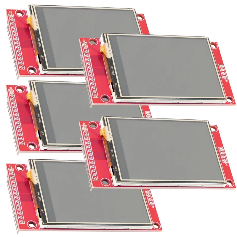 2,4 Zoll LCD TFT Touch Display - Kompatibel mit Arduino und Raspberry Pi - 320x240 Auflösung, ILI9341 Treiber, SPI Schnittstelle