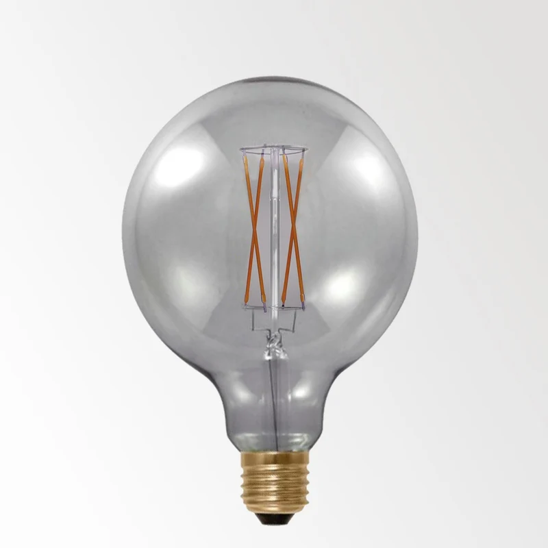 Deltalight LED Filament GL125 E27 6W 2200K Smoke