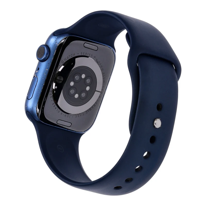 Apple Watch Series 7 45mm GPS Blau Aluminumgehäuse mit Sportarmband Blau