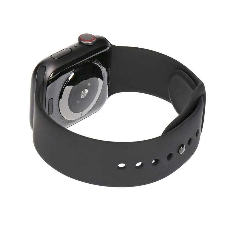Apple Watch SE 44mm GPS + 4G Spacegrau Aluminiumgehäuse mit Sportarmband Schwarz